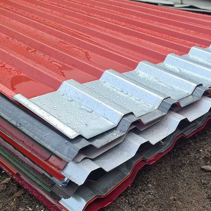 WYPRZEDAŹ Blachy Trapezowe T18 brąz grafit mix kolor 2 gatunek