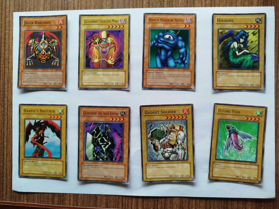 Cartas Yu-Gi-Oh M 2