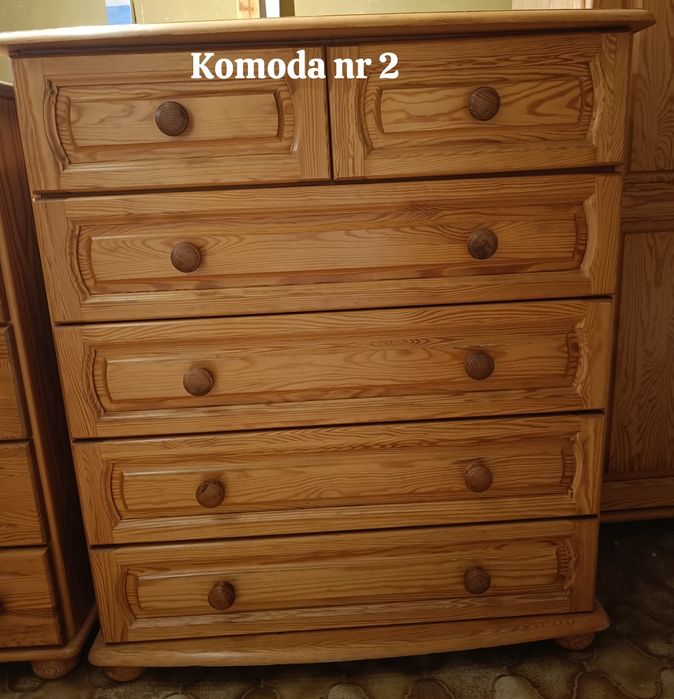 Komplet mebli sosnowych