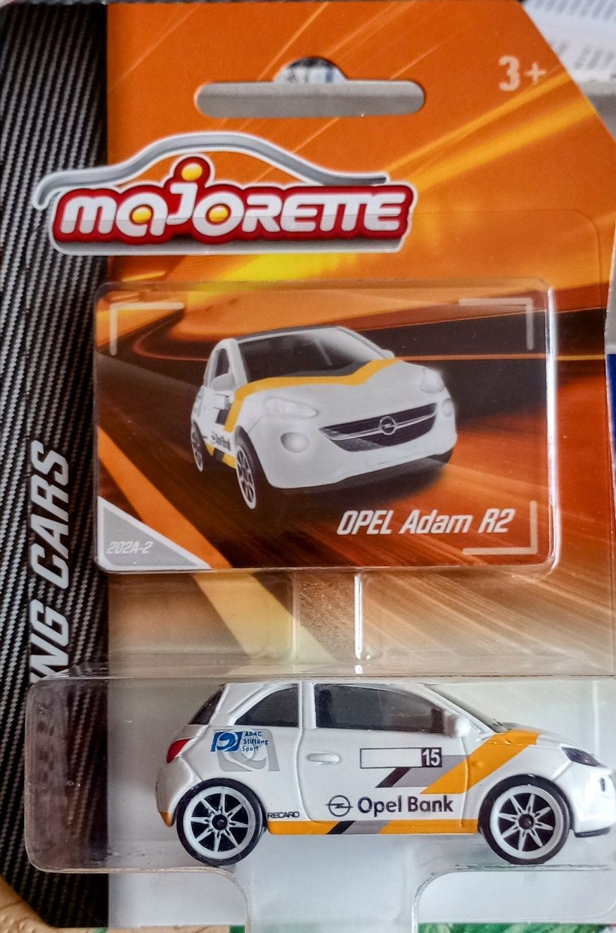 Model Majorette Opel Adam R2 Racing Cars