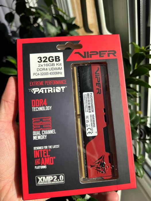 Pamięć Patriot Dimm DDR4 32GB 4000MHz DUAL