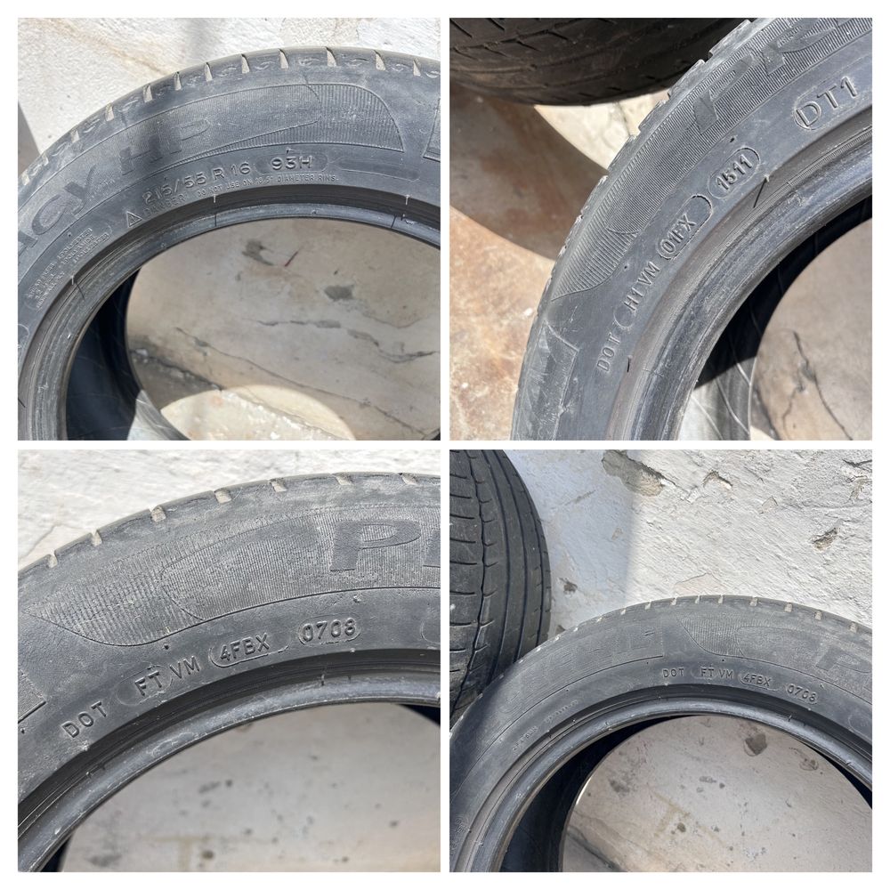 Шини 215/55/R16 Michelin