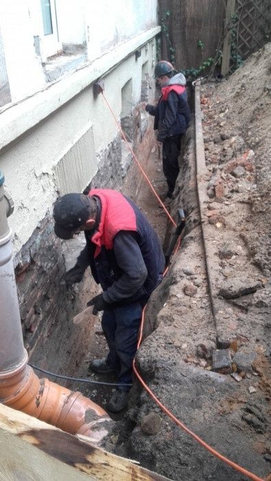 Izolacje przeciwwilgociowe budynków, osuszanie, odgrzybianie, drenaże