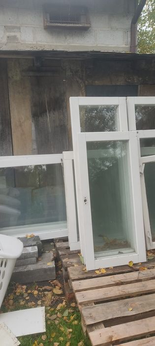 Okna Drewniane bez ram.