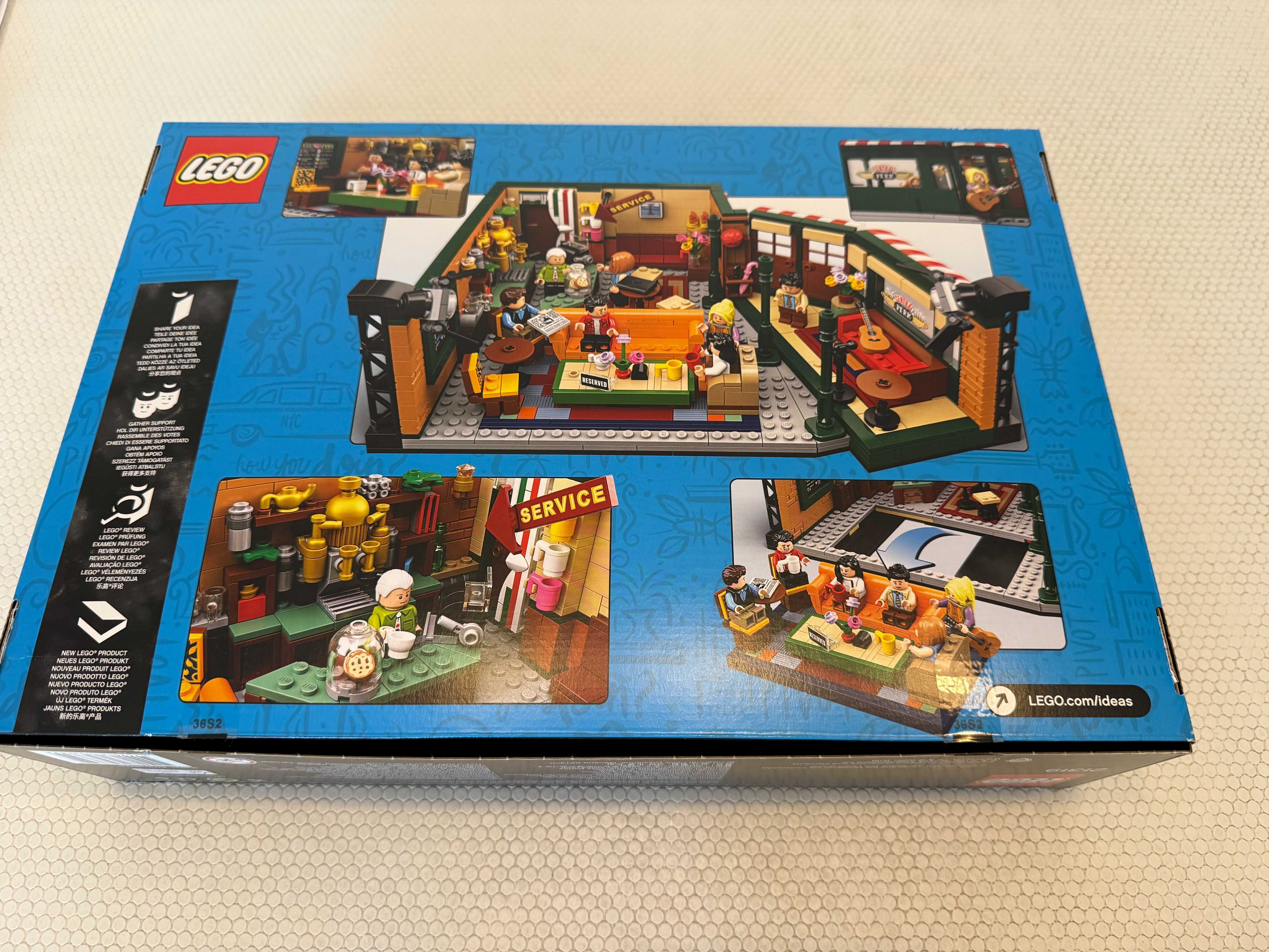 LEGO Friends Central Perk 21319 — raro, completo e novo
