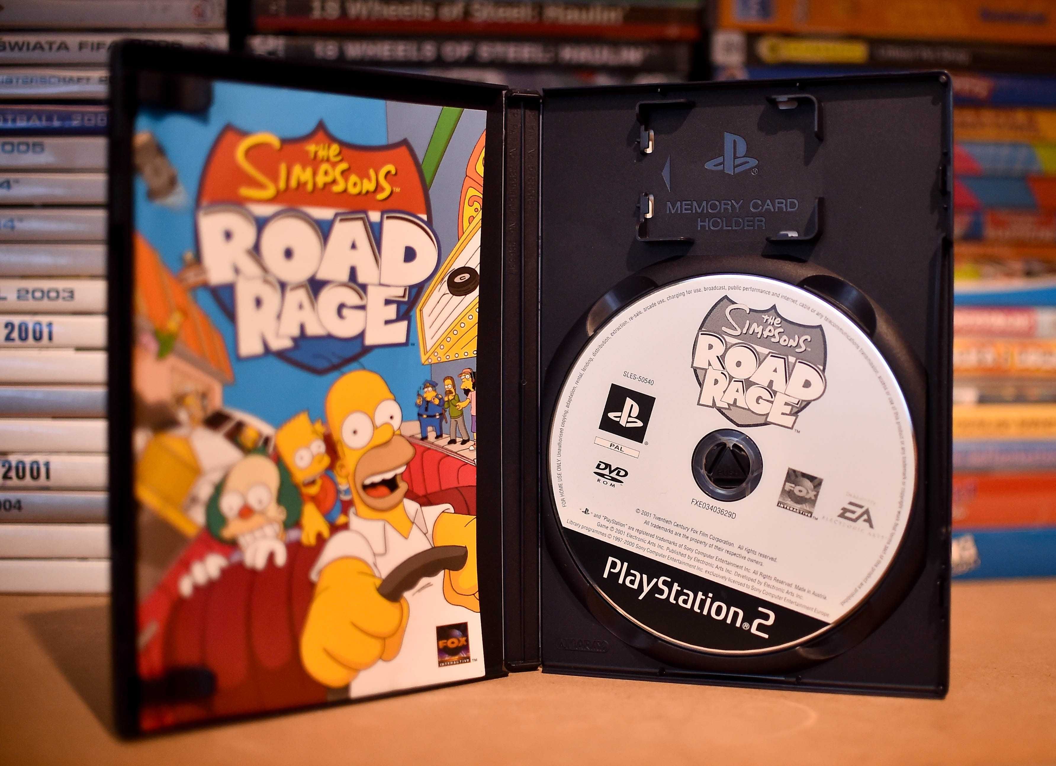 PS2 # The Simpsons Road Rage