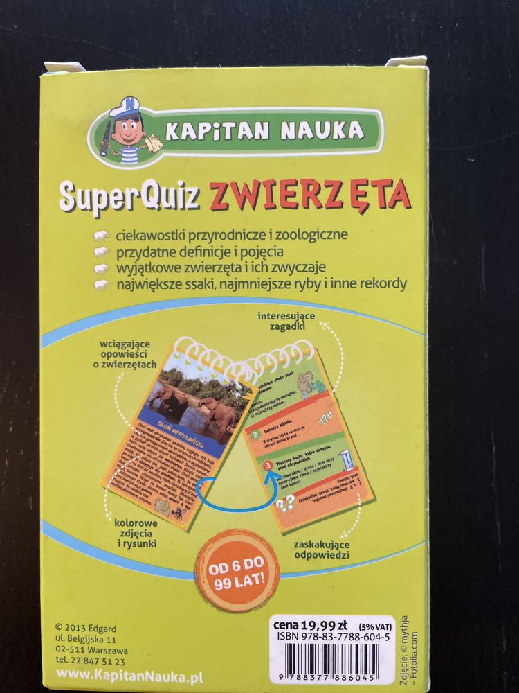 SuperQuiz zwierzęta