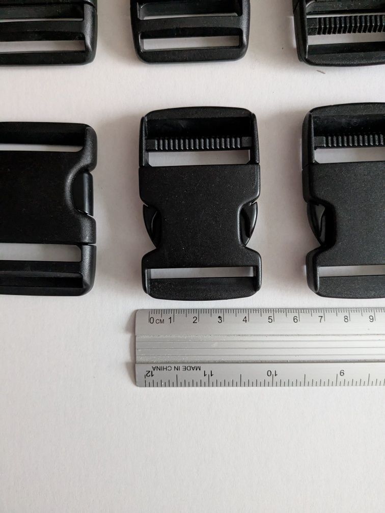 Klamry zapięcie plastikowe Duraflex, Woo Jin flex 38mm, 40mm