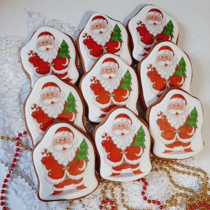 pierniki na Nowy Rok i Boże Narodzenie