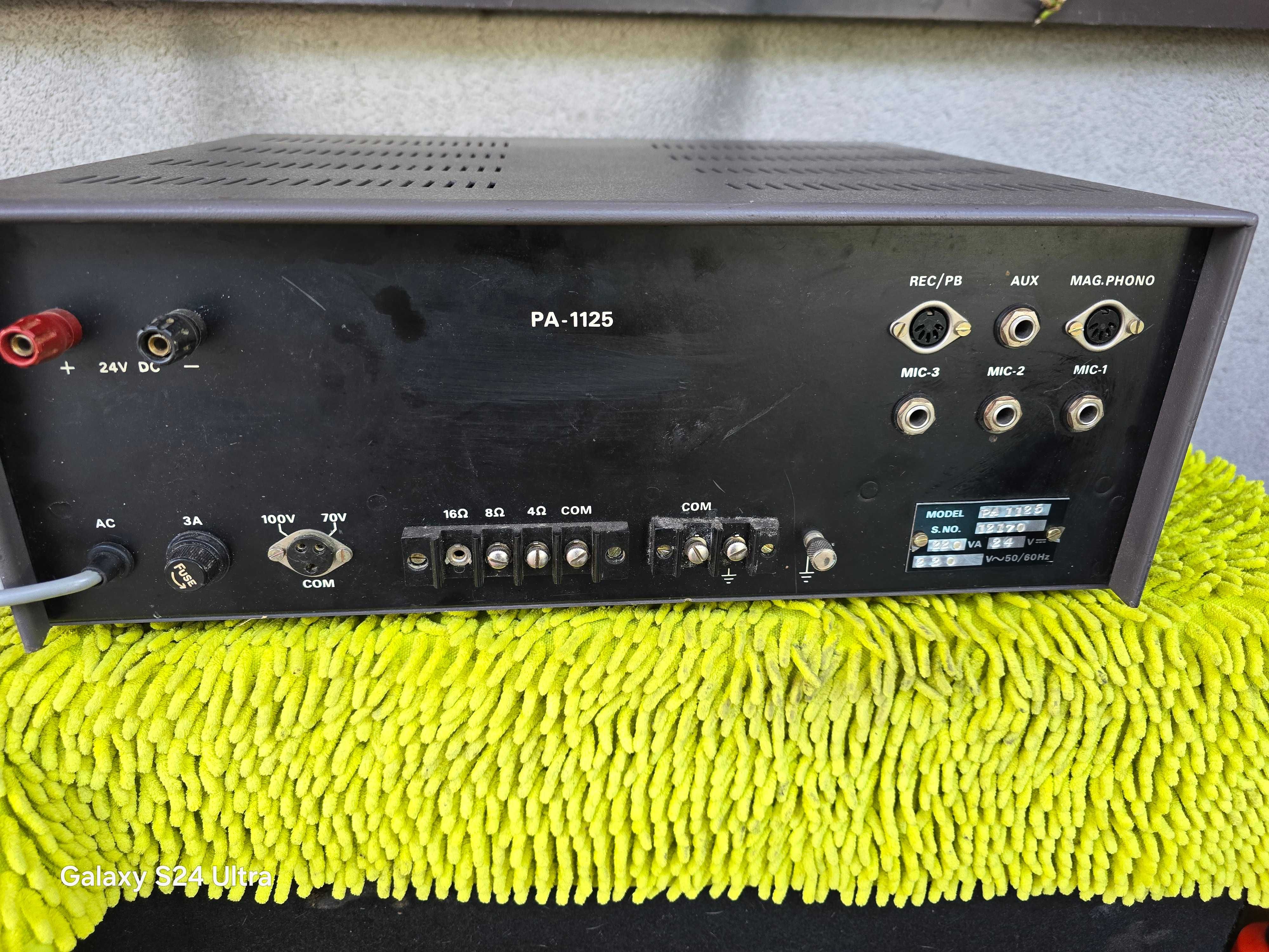 wzmacniacz monacor pa1125 vintage 120w mono