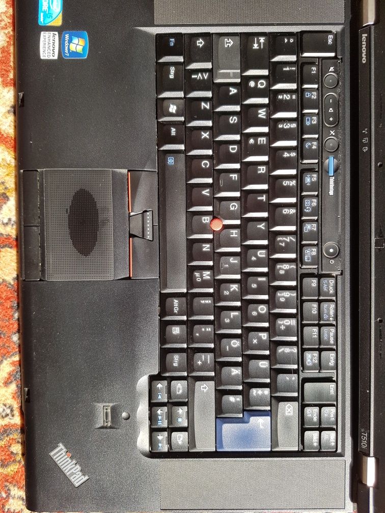 15,6" Lenovo thinkpad t510i (i5, 4 gb ddr3, ssd 120)