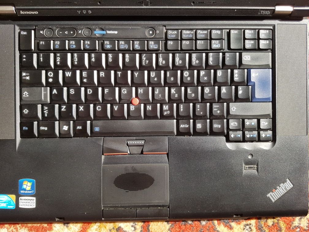 15,6" Lenovo thinkpad t510i (i5, 4 gb ddr3, ssd 120)