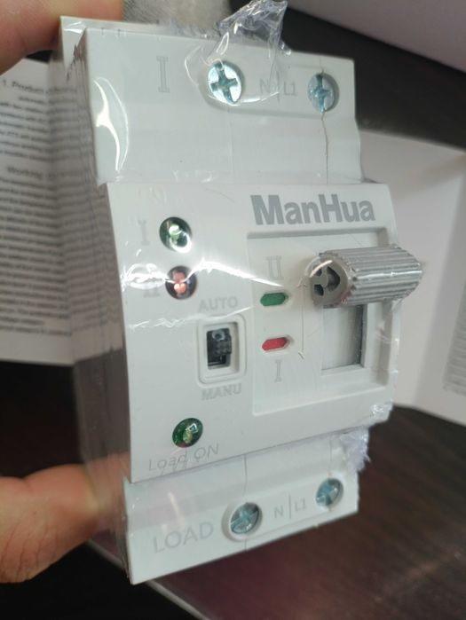 АВР Manhua -mes1-63ns/2p Автоматический ввод резерва 63 ампера
