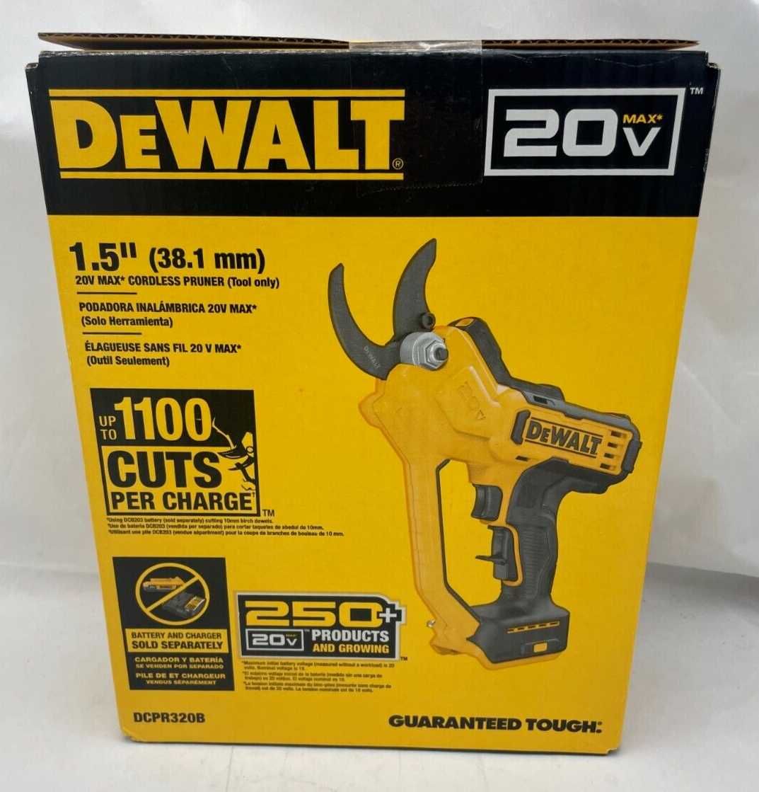 Аккумуляторный секатор DEWALT DCPR320 аналог DCMPP568