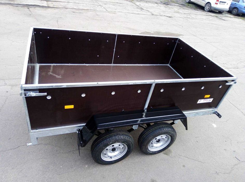 Автомобільний Легковий Двохосний Причіп. Посилений. Будь-якого розміру