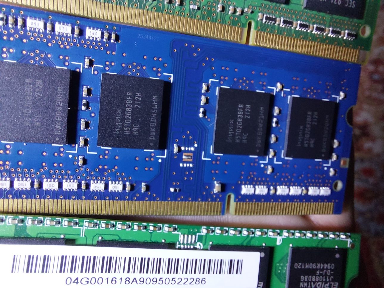 hynix2GB PC3-10600S ASint DDR3 2GB-1333 Samsung2GB PC3-8500S hynix1GB