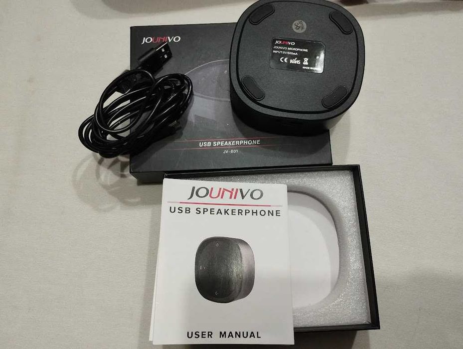 Мікрофон колонка конфереційна JV-801,USB
