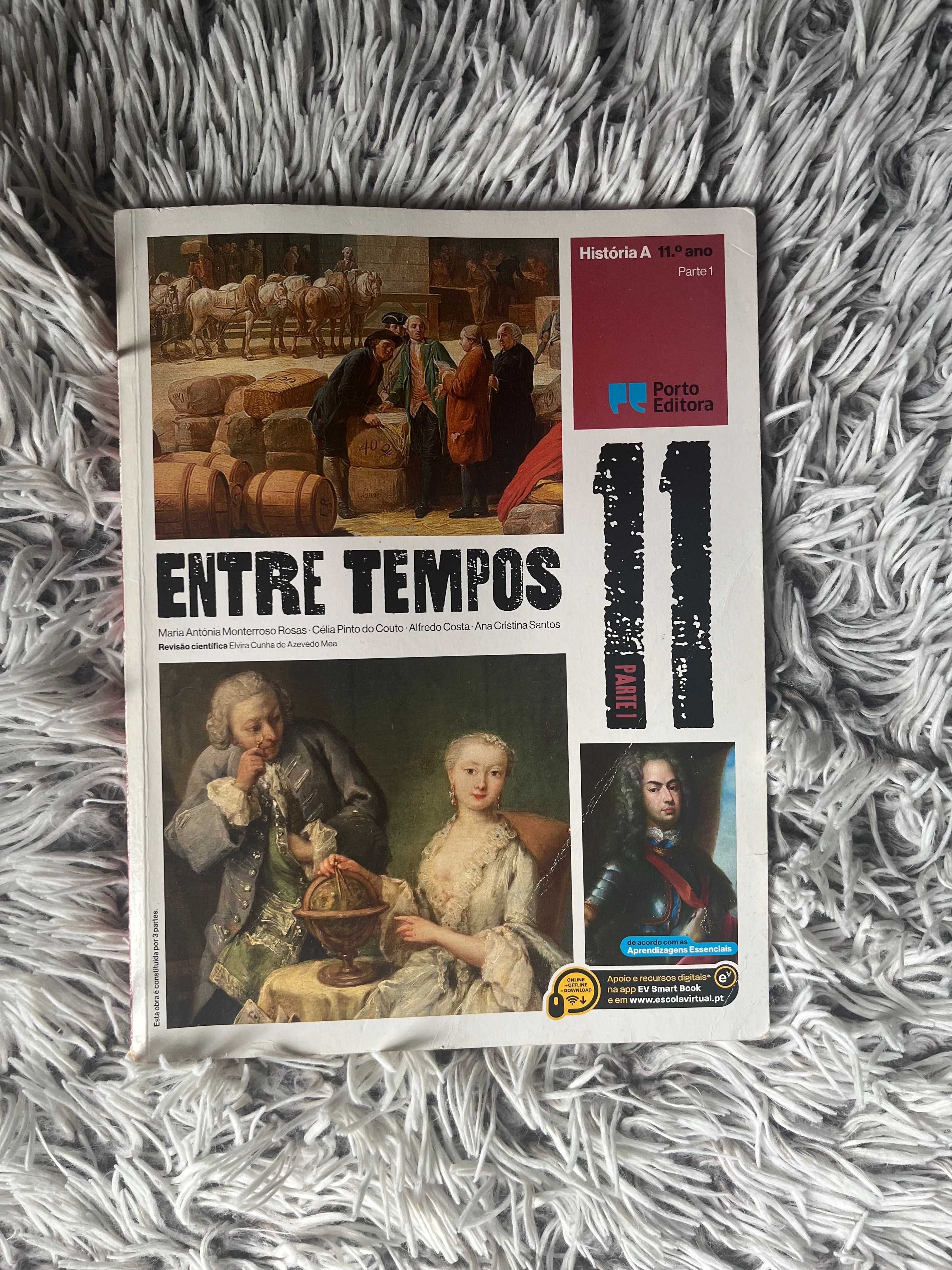 Manual Escolar - Entre Tempos - História A - 11.º ANO