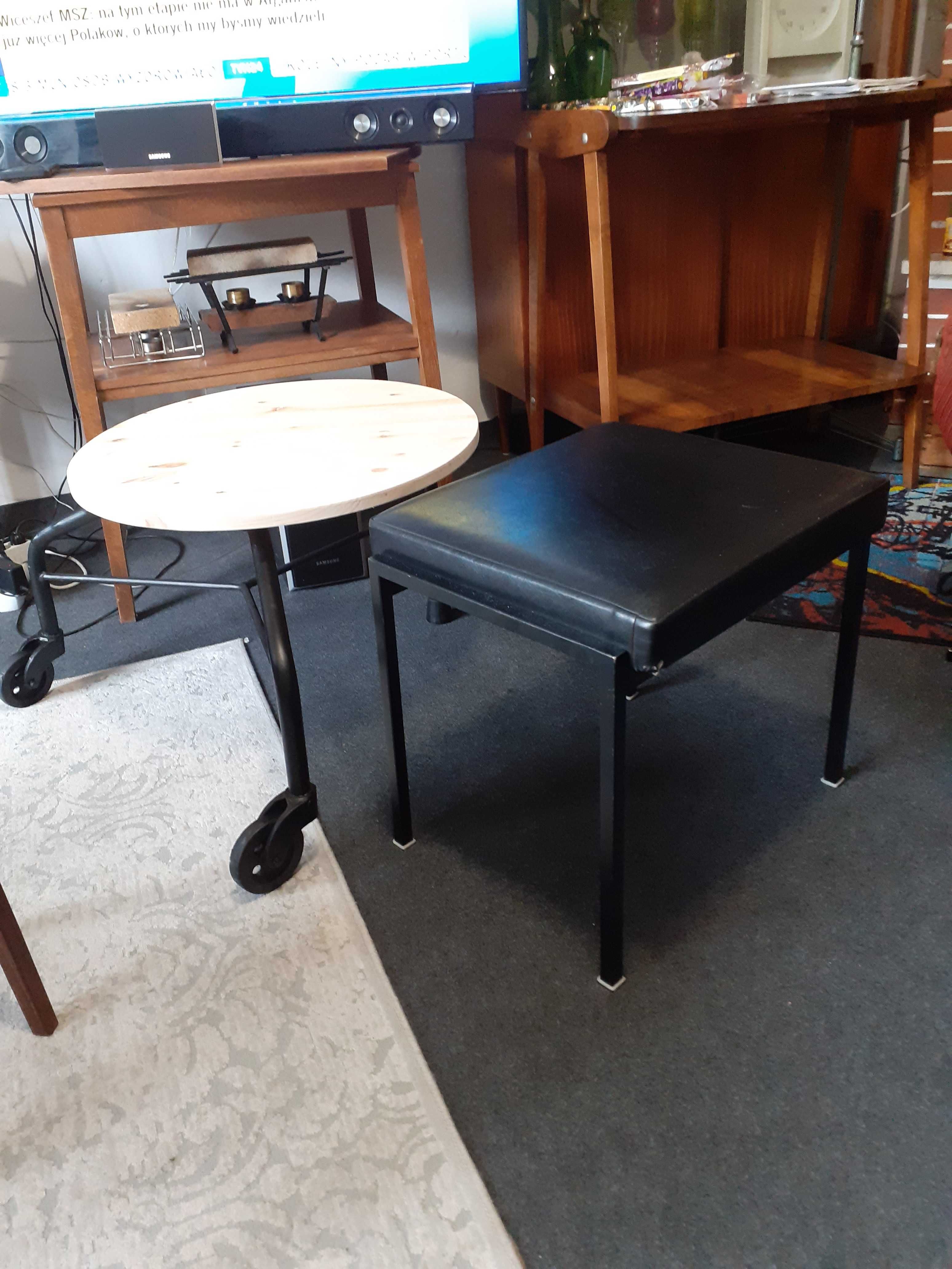 TANIO!.Stolik loft,fotele inne rzeczy loft prl rustykalny i art.deco