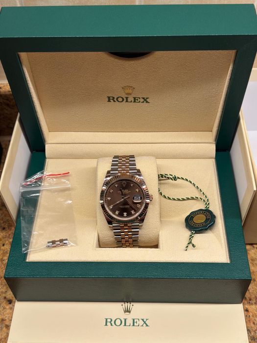 Rolex Datejust 41mm z brylantami jak nowy okazja
