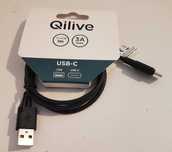 Kabel USB USB-C 1m 3A max Qilive