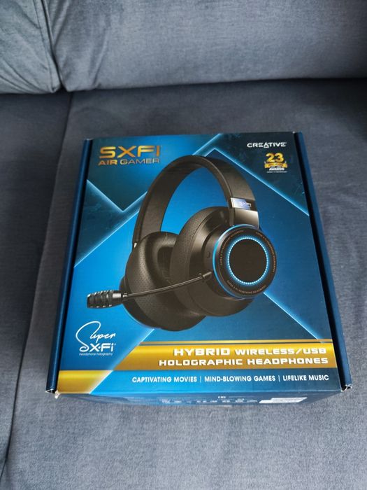 Słuchawki Creative Air Gamer, jak nowe, wysylka