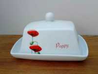 Maselniczka ceramika Angielska Duneln Poppy Collection na całą kostkę.