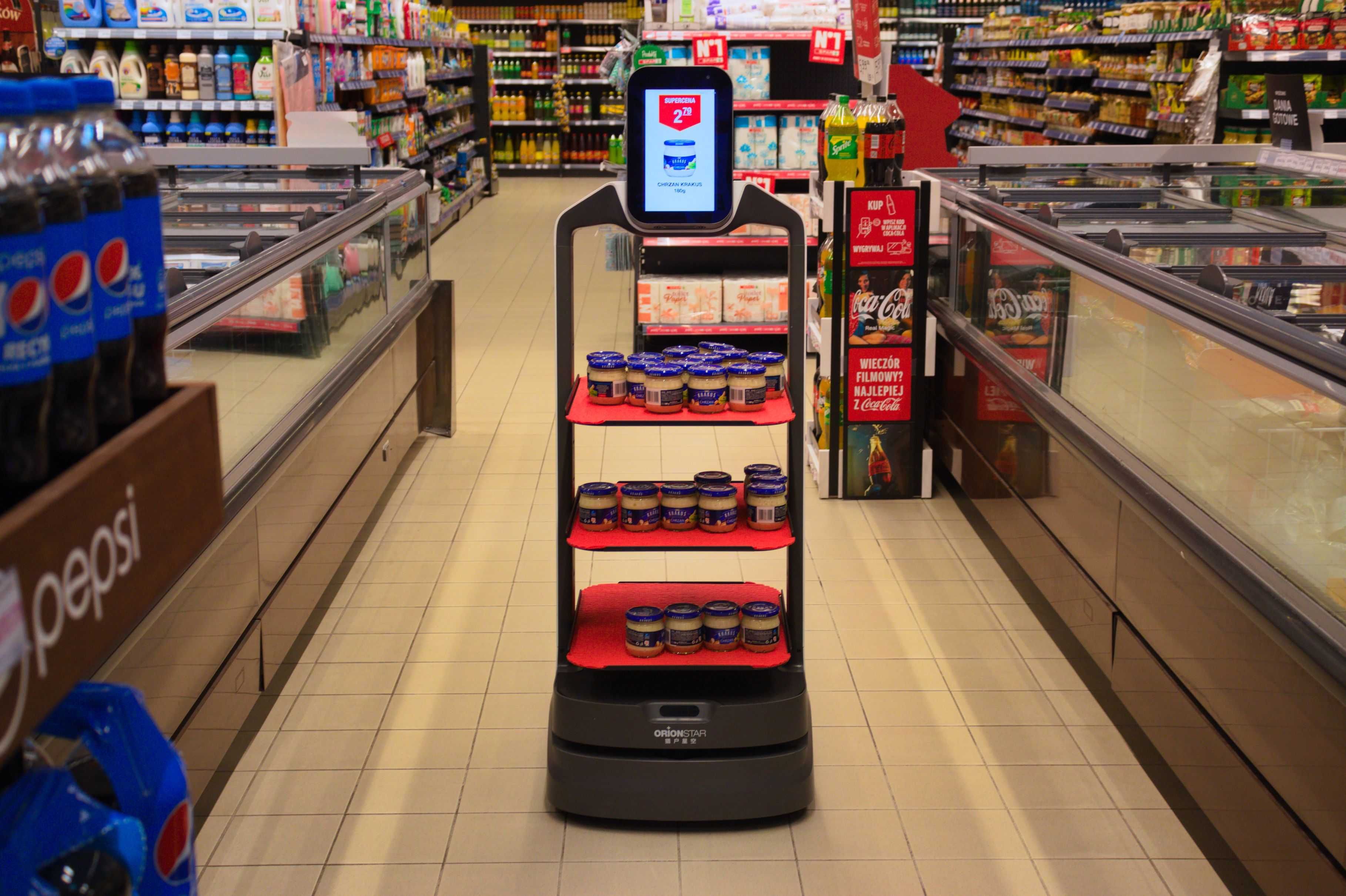 Robot kelner / Robot Usługowy / Pan Deliverybot / Kerfuś
