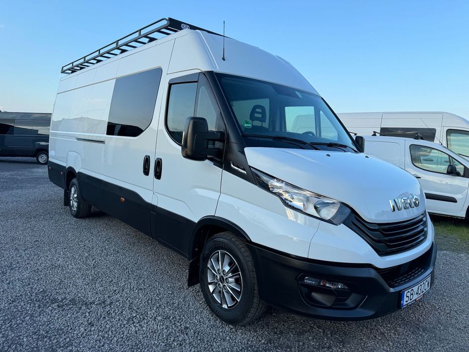 Iveco Daily Brygadówka Gwarancja !  Brygadówka L4H2 Kamera Jak Nowa