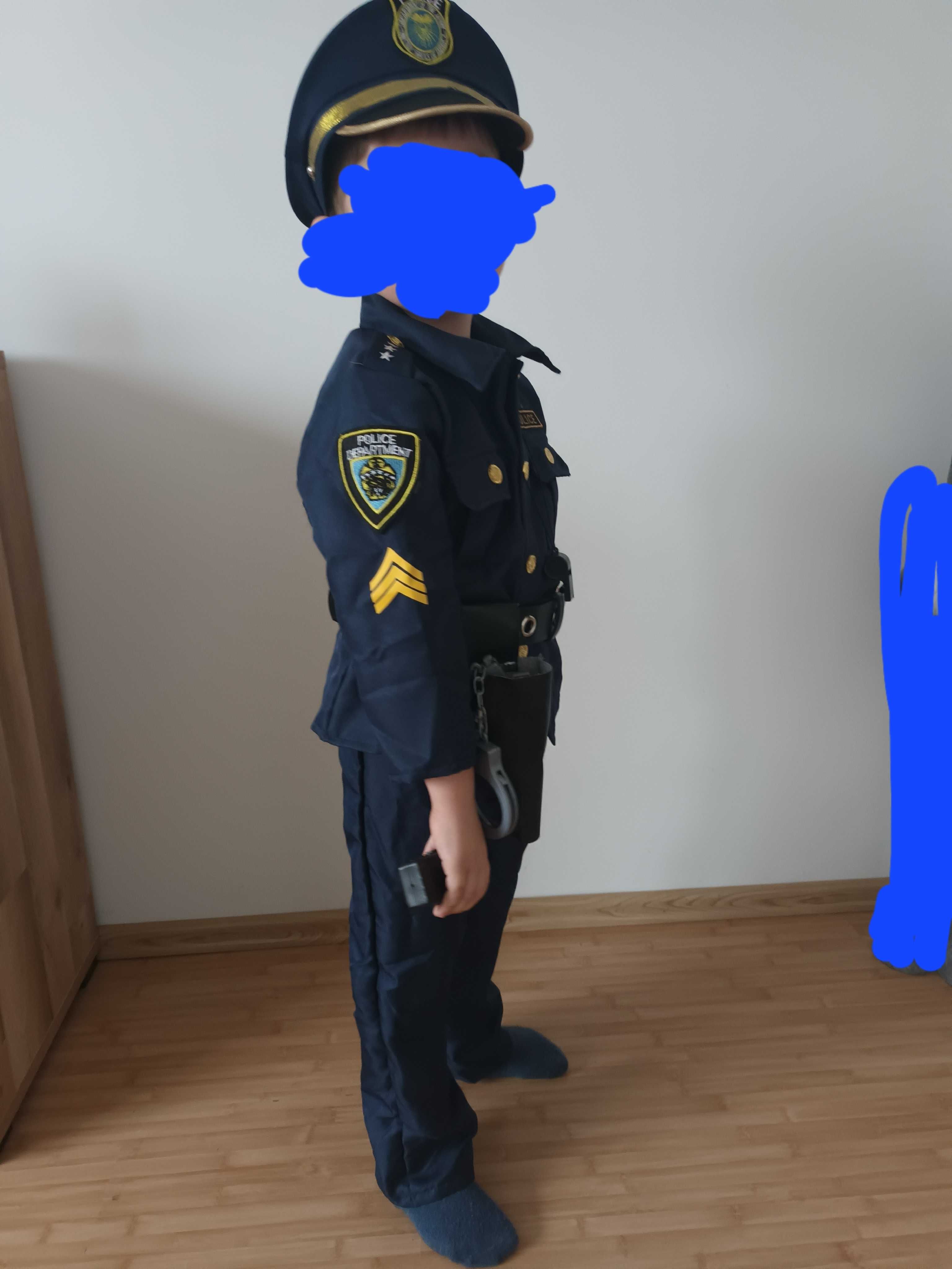 Strój policjanta dla 3-5 latka