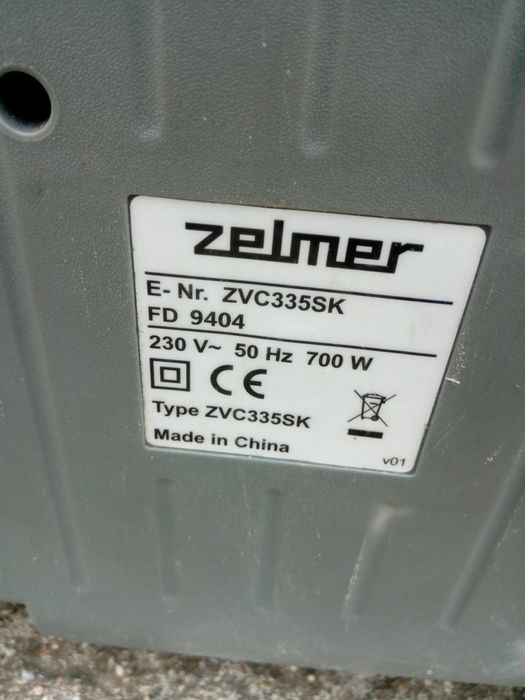 Stary Odkurzacz Zelmer Voyager tvixs  do kolekcji