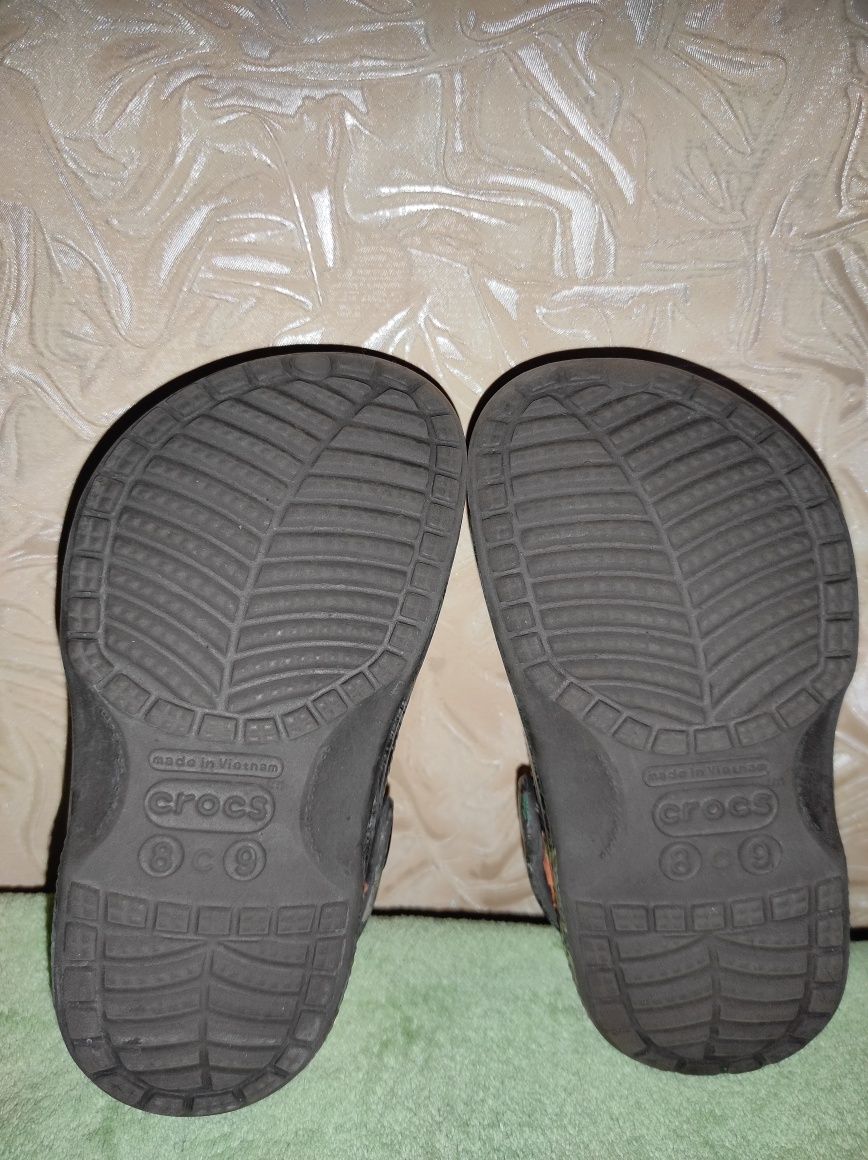 Crocs 8c9, кроксы, детские тапочки