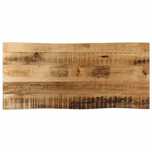 vidaXL Blat stołu z naturalną krawędzią, 100x40x3,8 cm, drewno mango