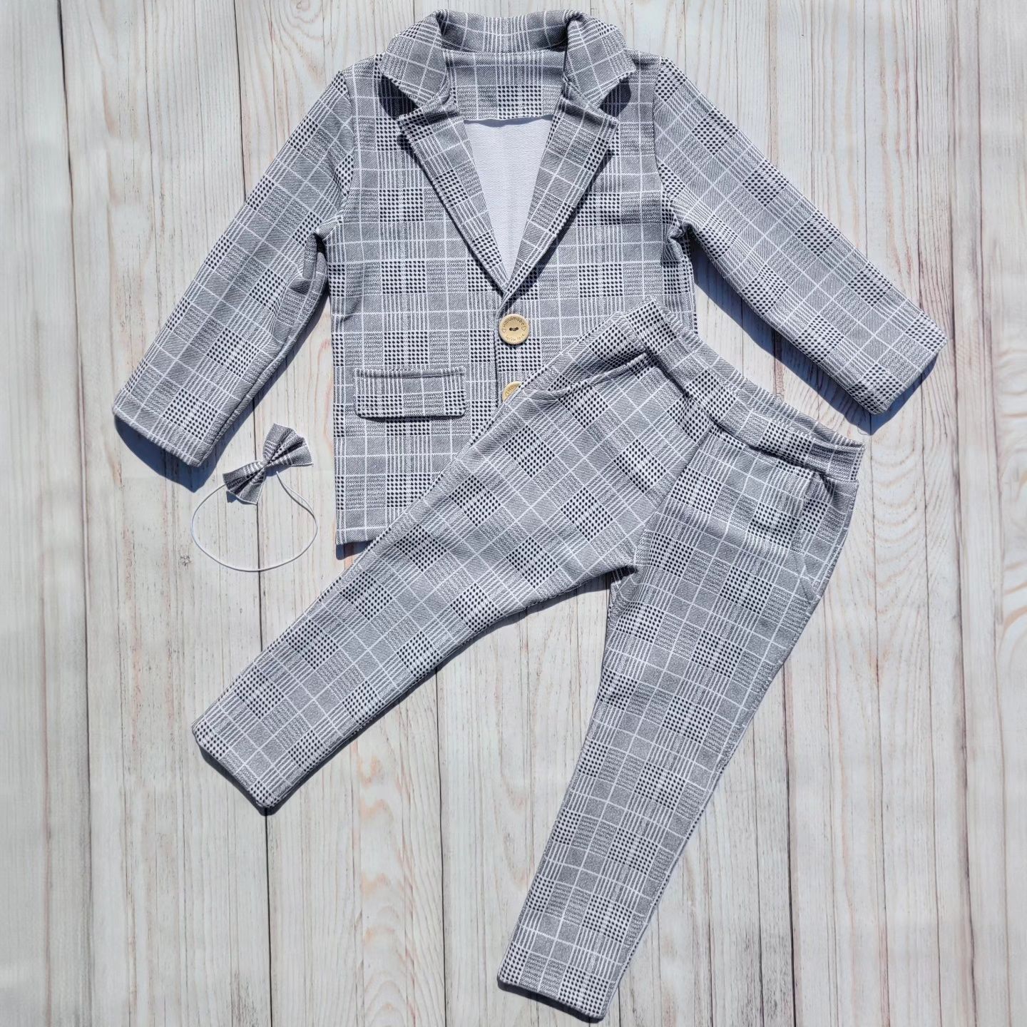 Nowy dresowy garnitur chłopięcy handmade 62 68 74, 80 86 92, 98 104