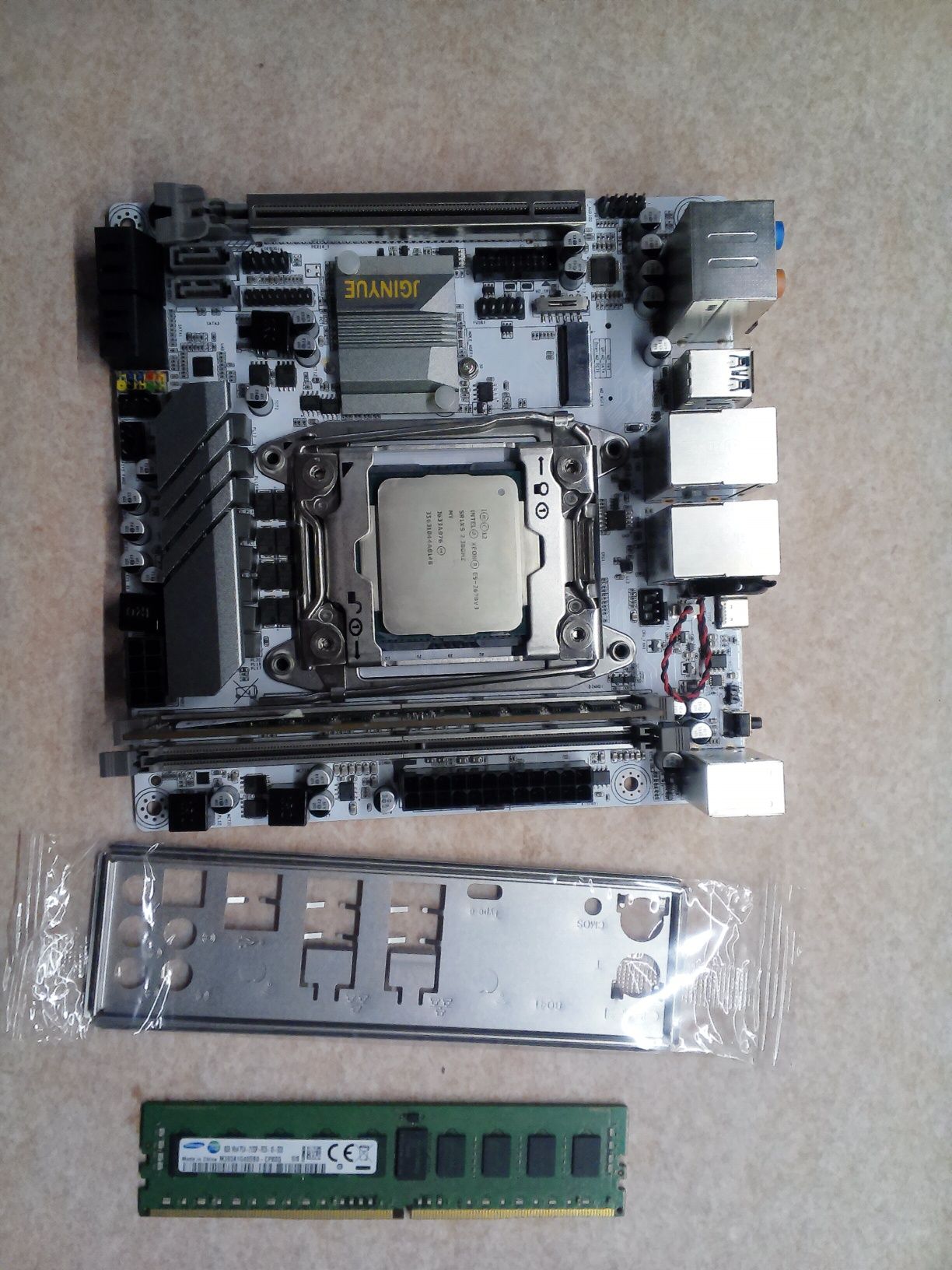 Комплект ПК материнська плата x99i server 12-Core  Intel Xeon e5-2670