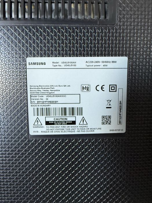 TV Led Samsung 40’’