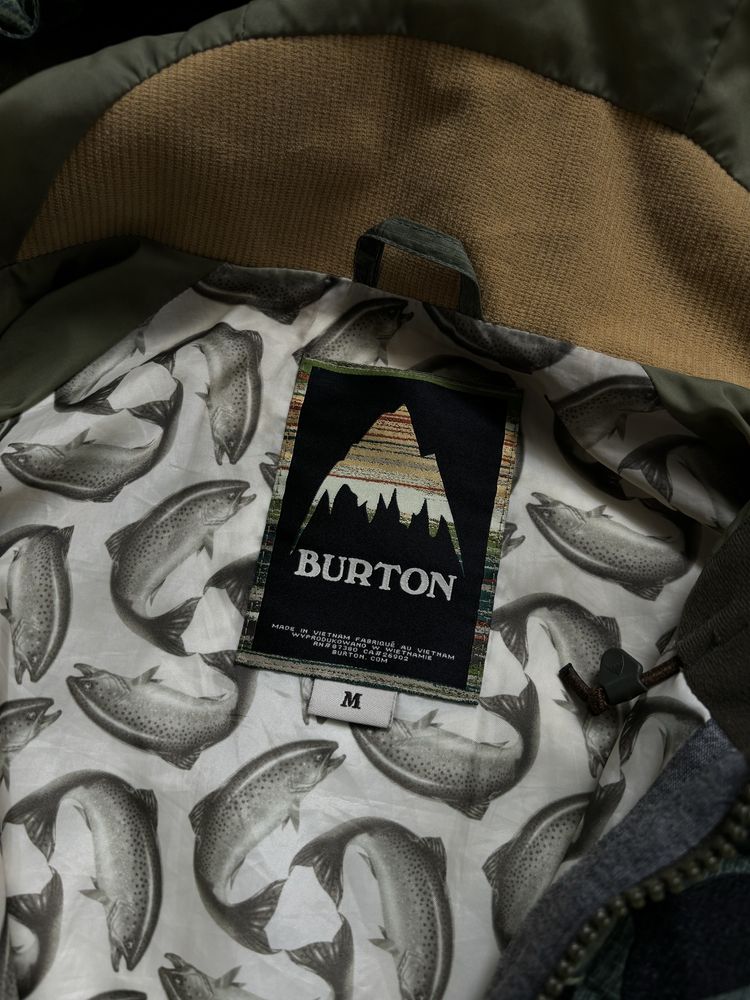 Burton Gore tex camo jacket пиксель куртка мужская