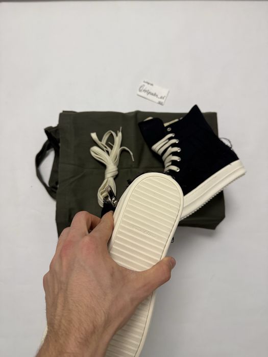 кеды Rick Owens Sharped ramones high 42 43 Balenciaga