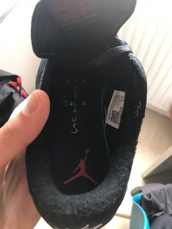 Jordan 1 Retro Low OG SP Travis Scott Black Phantom R.42