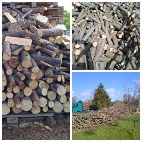 SUCHE & SUROWE Drewno opałowe