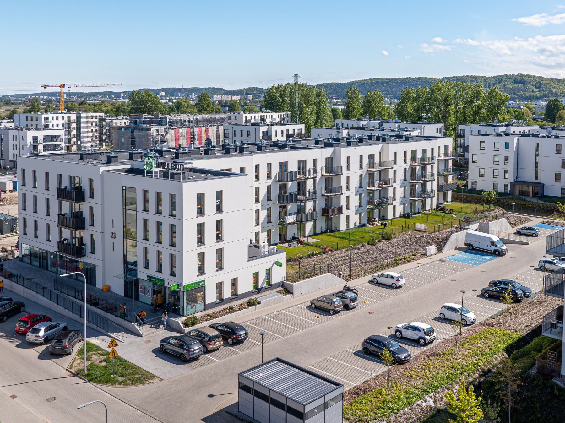 Apartament w Rumi przy Błoniach Janowskich