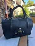 Fendi F3 Secret Code Black Leather Bag