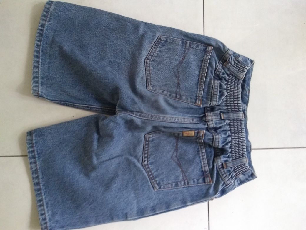 Krótkie spodenki chłopięce jeansowe