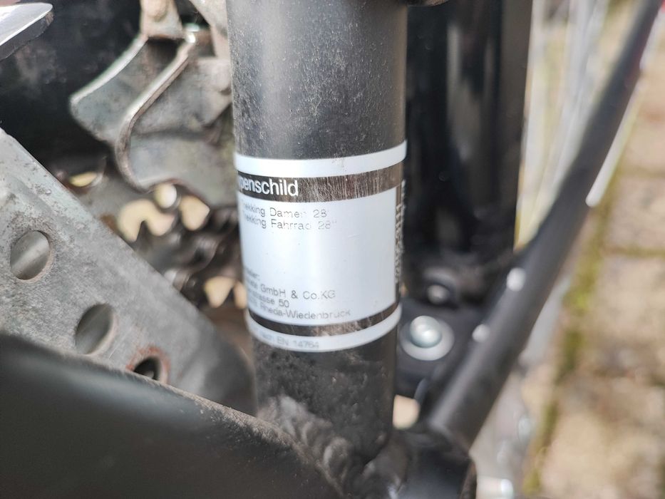 Rower, damka alu Trekking REX 28', GIANT MOUNTAIN BICYCLES 24'