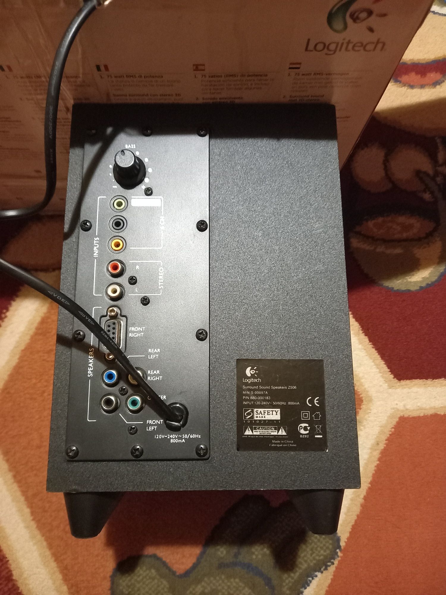Колонкі Logitech z506