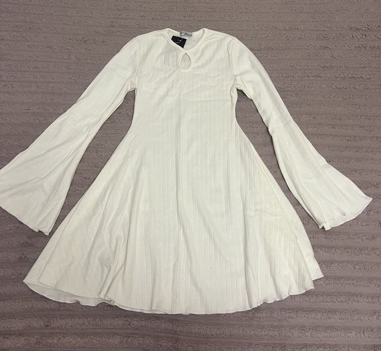 Сукня в широкий рубчик