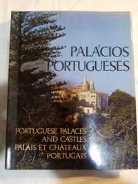 Livro Palacios Portugueses em português, francês e inglês como novo