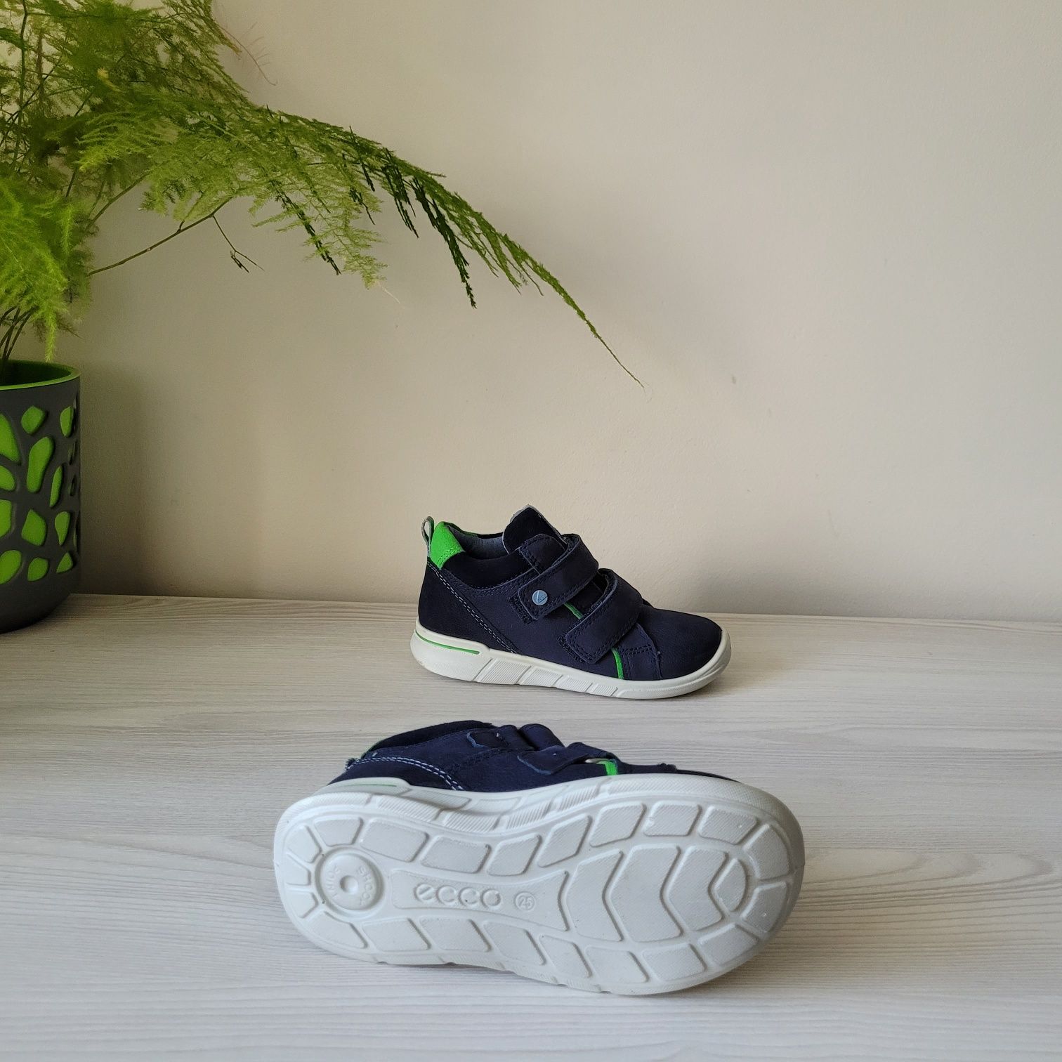 Черевички шкіра Оригінал Ecco First 754341 рр.25