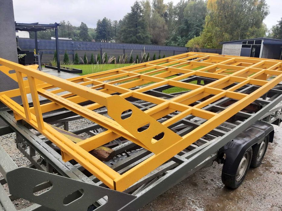 Ford Transit Canter Kia  Nowy Najazd Zabudowa Autolaweta pod Aluminium