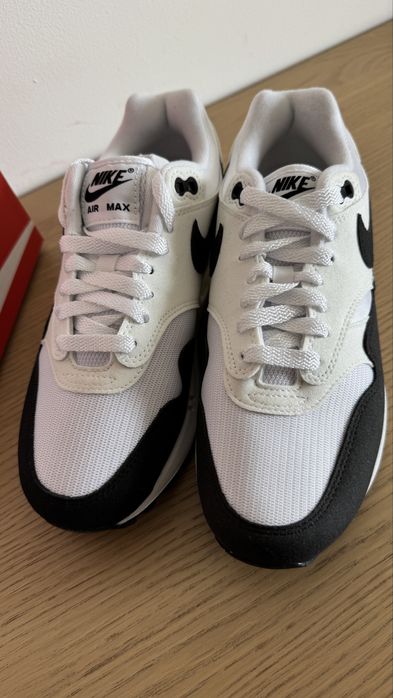 Nike Air Max 1 „White / Black – Summit White” | rozmiar 40 EU
